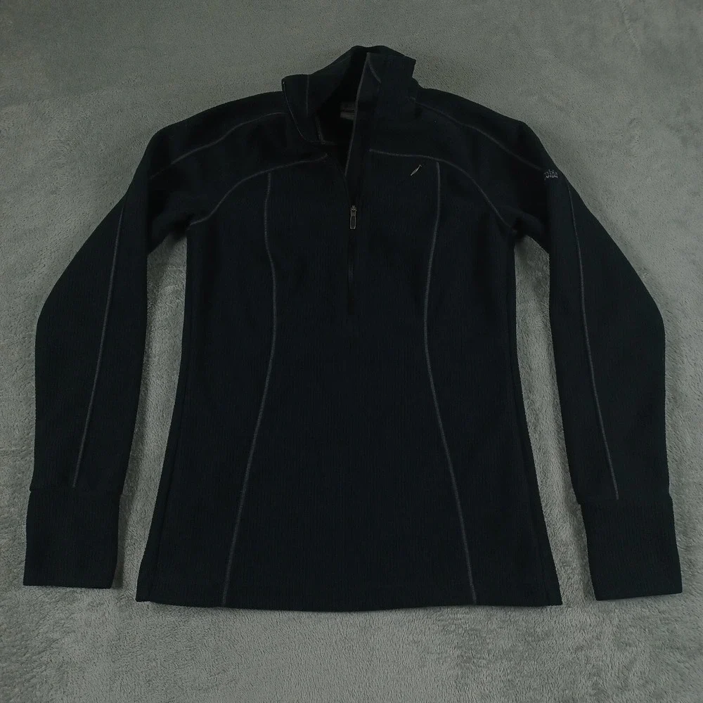 Columbia Sweater Womens‎ XS Black 1/2 Zip Titanum Outdoor Activewear Fleece